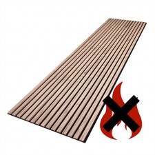 Dekorační obkladový SLAT panel akustic Dub Klasik Protipožární
