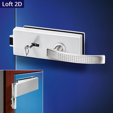 Futura Loft HR kování na skleněné dveře