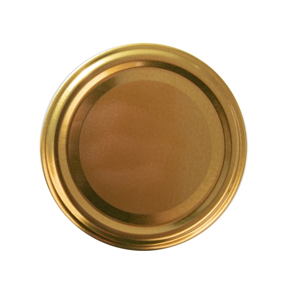 Víčko kov Gold 82 10 ks
