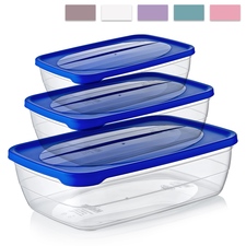 Dóza UH Trend obdélník 3 ks mix