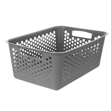 Košík UH Art 36,5x25,5x14,5 cm šedá