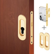 Mušle OV PZ + zámek zadl. posuv PZ mosaz