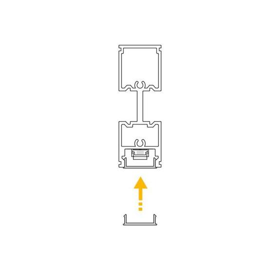 Difusor ZERO click 1,1m OPAL