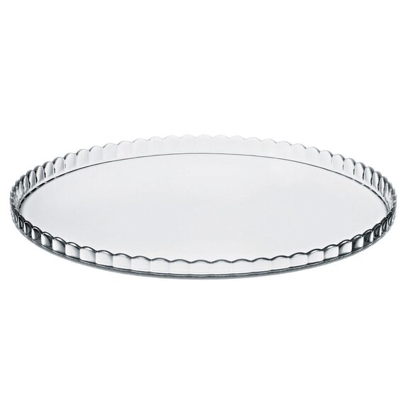 Podnos servír. sklo pr. 32 cm