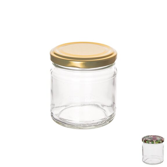 Sklenice zavařovací+víčko Twist 0,21 l 6 ks mix