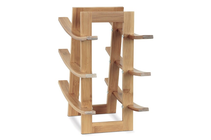 Stojan na víno DR-040 bambusový