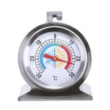 Teploměr kuch. nerez/sklo do lednice pr. 6 cm