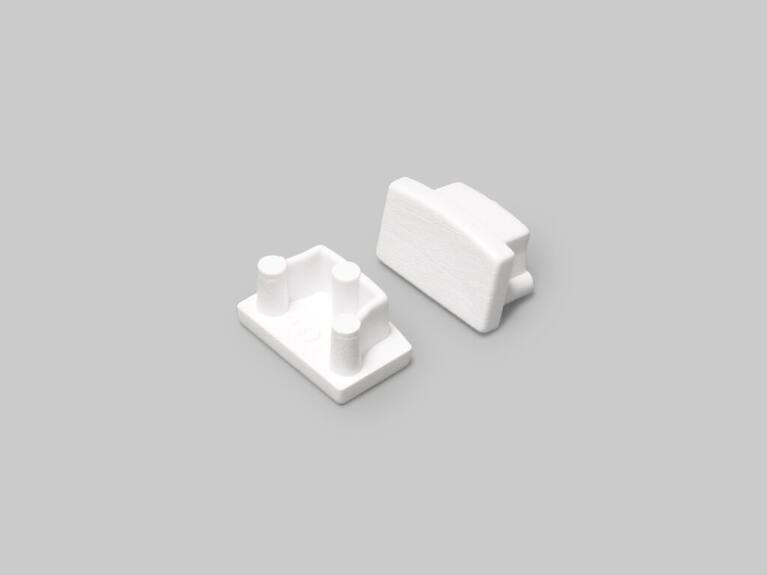 Koncovka WIRELI BEGTON12 bílá (pro difuzory typ C), pár