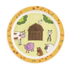 Talíř UH mělký dětský farma pr. 21,5 cm