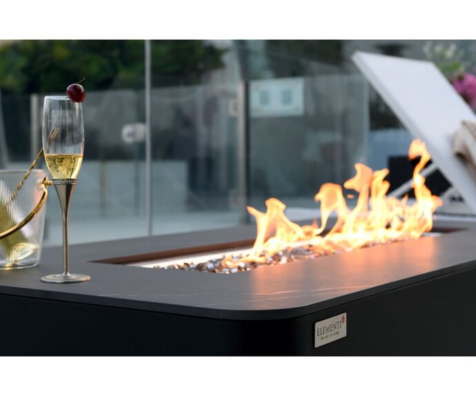 Stůl s plynovým ohništěm VALENCIA