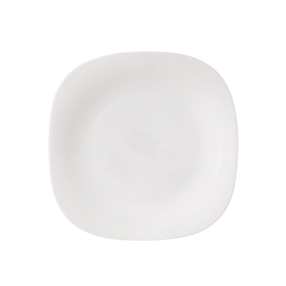 Talíř opál. sklo dezertní LUNA hranatý 20x20 cm, náhr. 129552