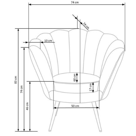 Relaxační křeslo AMORINO