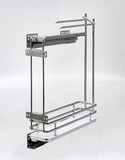 Plnovýsuvný koš Elegance boční s držáky utěrek a tl.dovřením