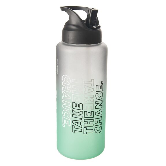 Láhev tritan uzávěr Moly green-black 1 l