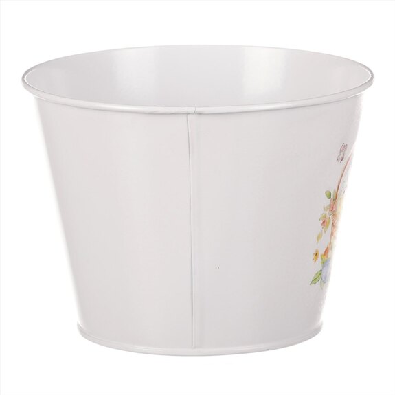 Kovový obal na květiny s velikonočním designem OK6370-L