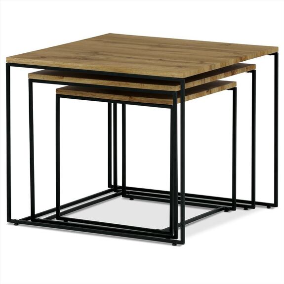 Sada 3 konferenčních stolů AF-3008 OAK