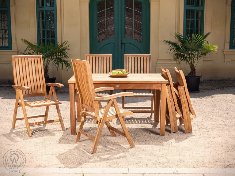 GIOVANNI SET I - sestava z teaku