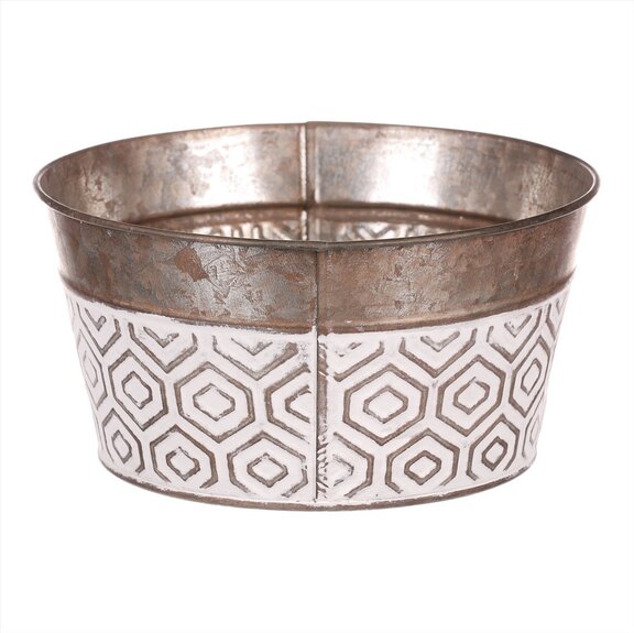 Obal kovový - kulatý