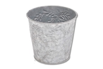 Obal kovový na květiny