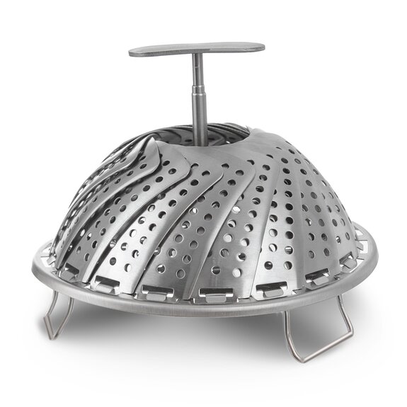 Pařáček nerez skládací pr. 23 cm, střed. tyčka