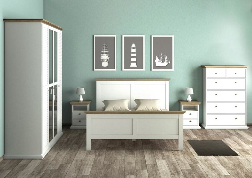 Příborník Provence 828 - bílý