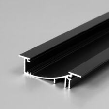Profil WIRELI31 FLAT H/UX černá anoda 2m (metráž)
