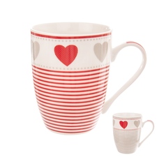 Hrnek porc. Red link 0,35 l mix