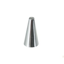 Špička nerez zdobicí 12 cípů 1 ks