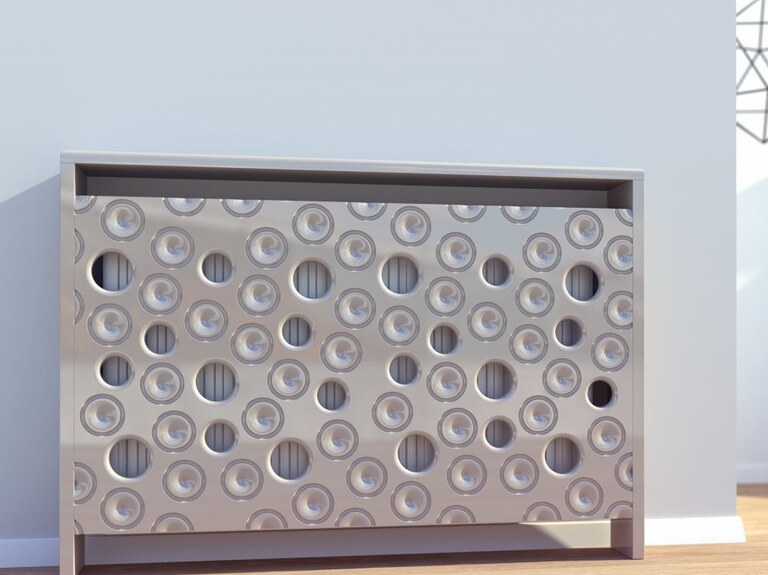 Kryt radiátoru MOON šířka 1400 mm