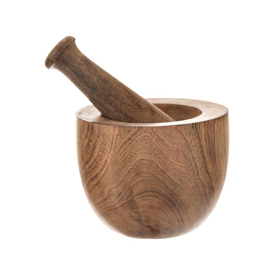 Hmoždíř dřevo MANGO pr. 14 cm