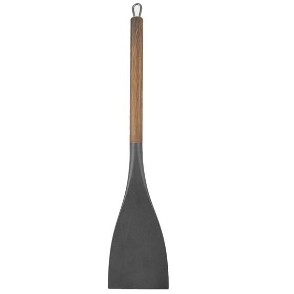Obracečka termoplast PBT/nerez 37 cm WOODEN