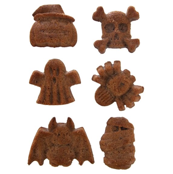 Forma silikon Halloween mix 6 oranžová