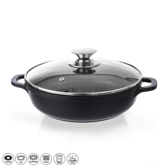 Kastrol GRANDE 2,5 l poklice sklo