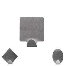 Háček nerez nalepovací 2 ks mix