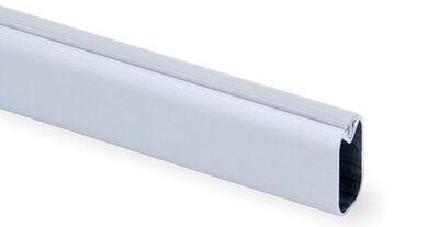 Šatní tyč 2,35 m s protiskluzovým páskem, hliník