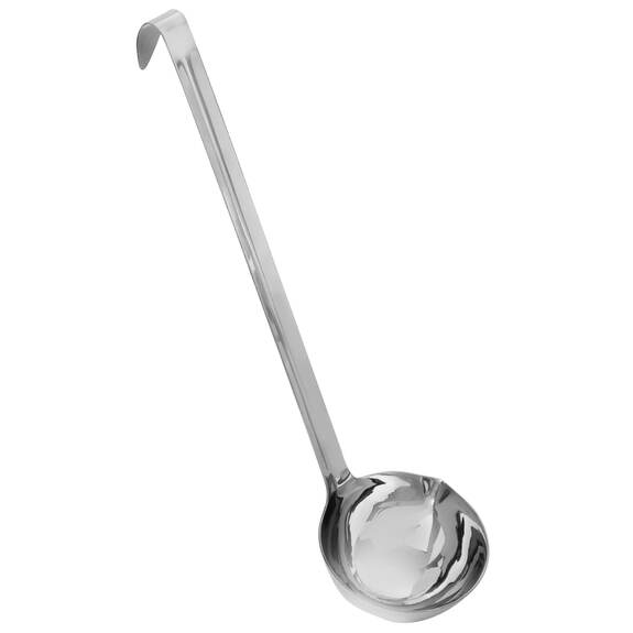 Naběračka nerez s výlevkou 33 cm, pr. 9 cm