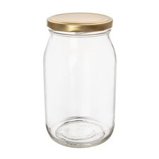 Sklenice zavařovací+víčko Twist 0,9 l 4 ks